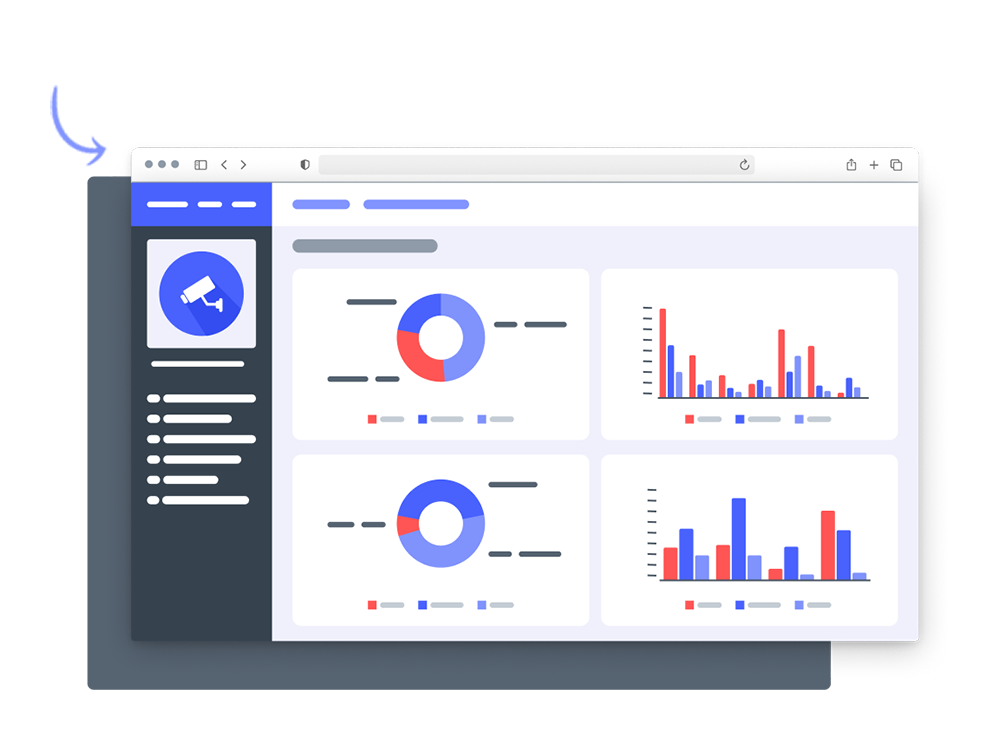 Alarm master customer dashboard